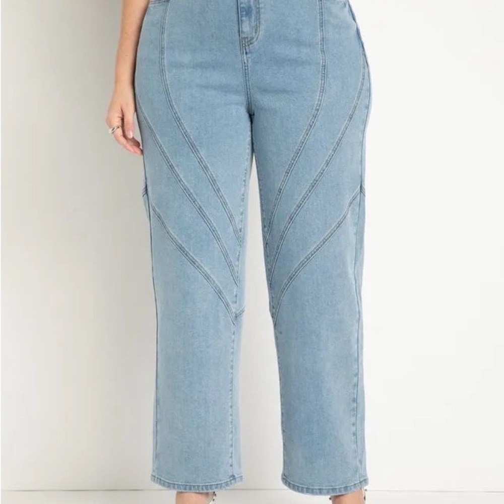 Eloquii Seam Denim Jeans